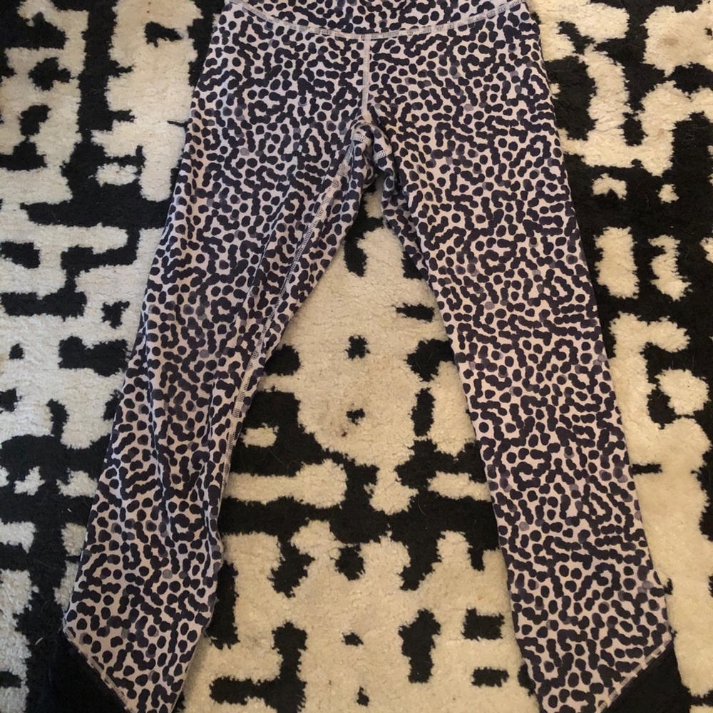 Lululemon ace spot grain wrap mesh leggings